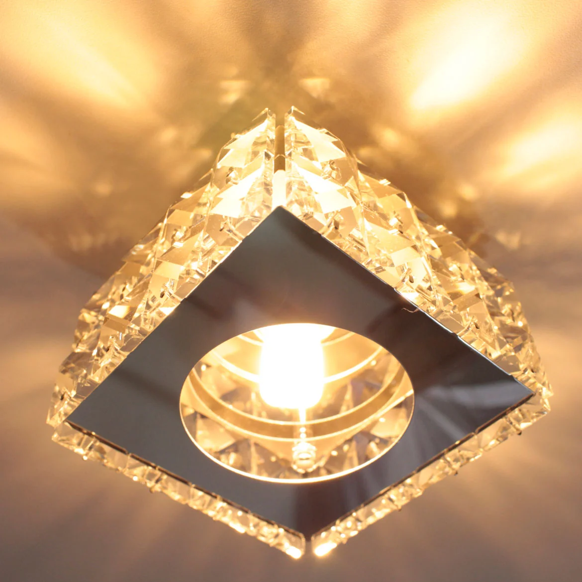 Spot Embutir Em Cristal Shine Bella Iluminção 7,3x10,5cm Yd1024 St1297