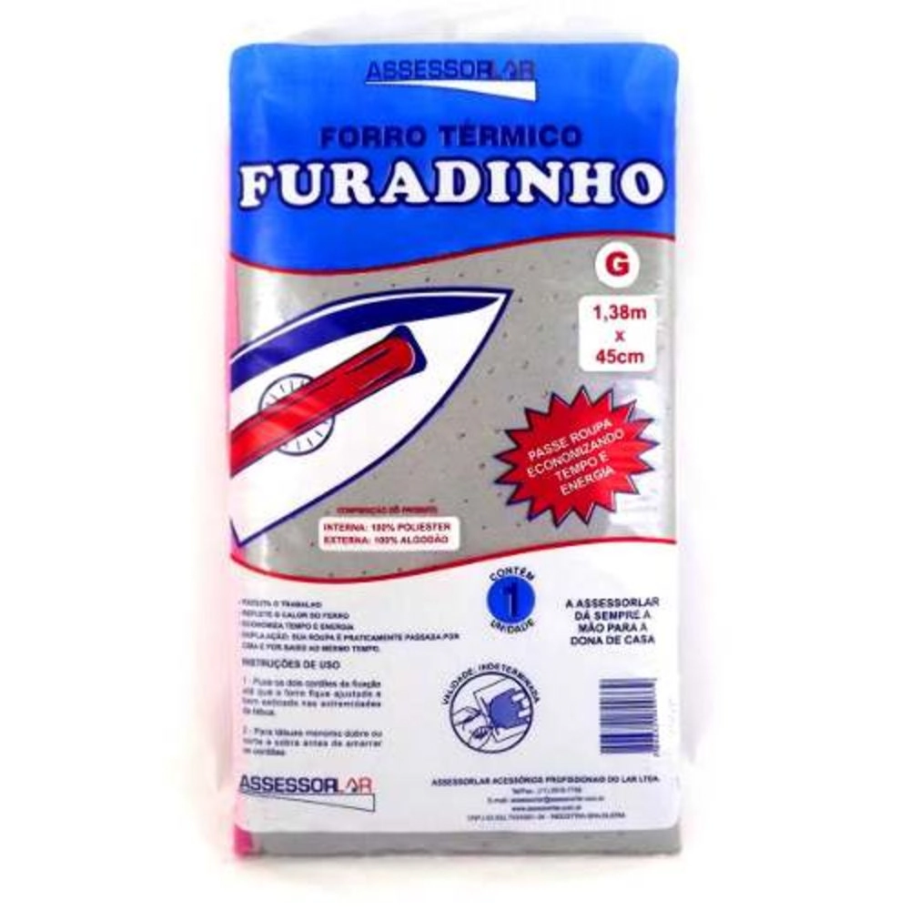 Forro Termico Assess Fur 1,38x0,45