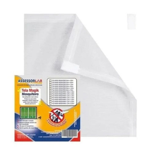 Tela Mosquiteiro  Para Janela 1,23m X 1,25m