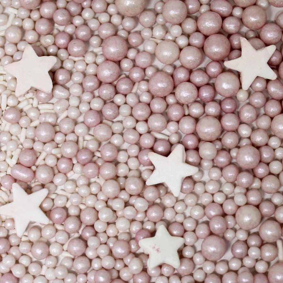 Conf Acucar Sprinkles Baby Girl 60g Doces Morello