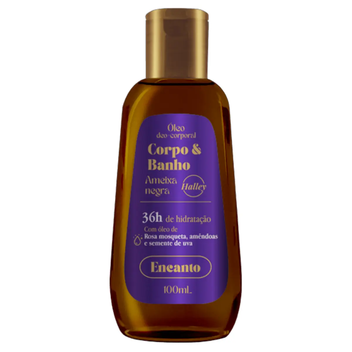 Halley Oleo Desodornte Corpo Ameixa Negra 100ml