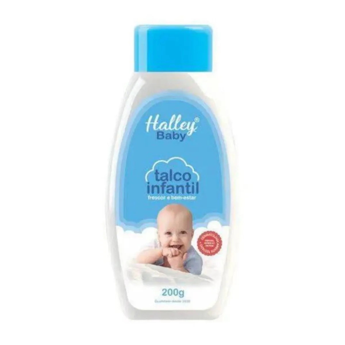 Talco Halley Baby Azul