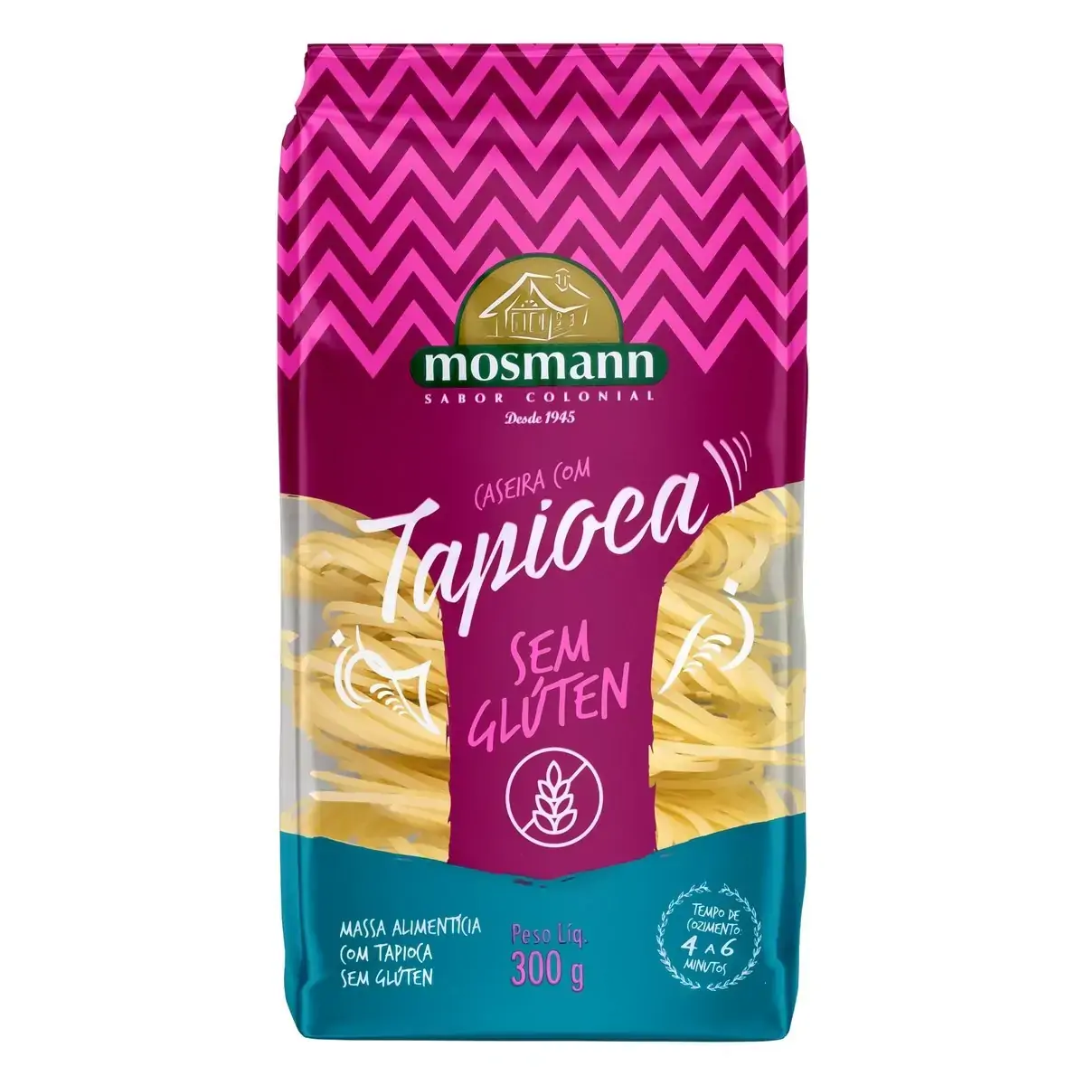 Massa Caseira Mosmann sem Glúten Tapioca 300g