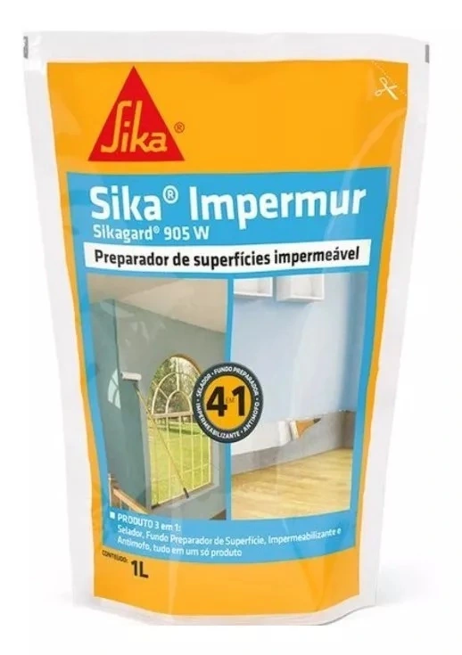 Impermeabilizante P/ Parede Sika Impermur - 1L