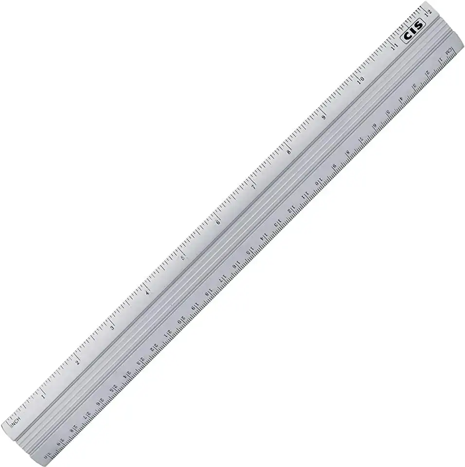 Regua 30 Cm Metal 20g Cis