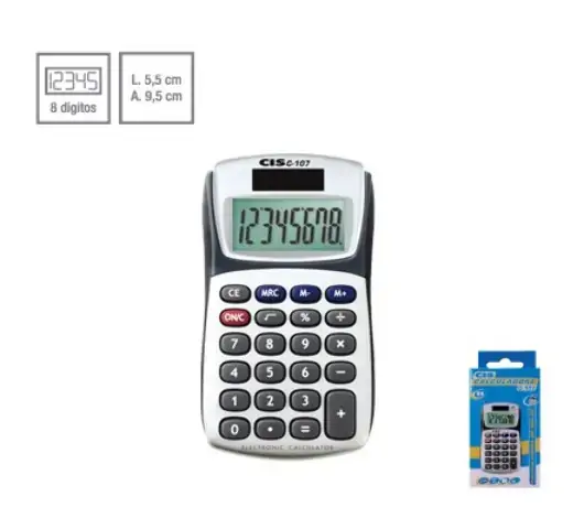 Cis Calculadora Peq Ref C 107