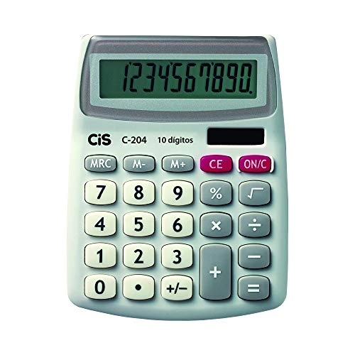 Calculadora De Mesa Cis206 10 Digitos