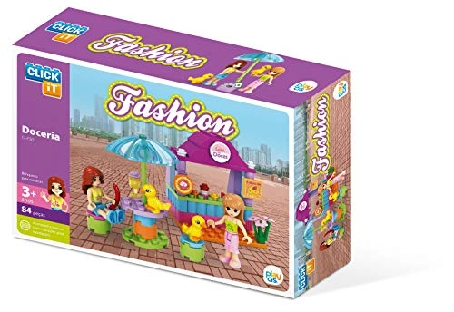 Brinq Click It Fasheion Doceira 84 Pcs