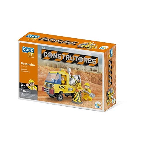 Brinq Click It Britadeira Construcao 70 Pcs