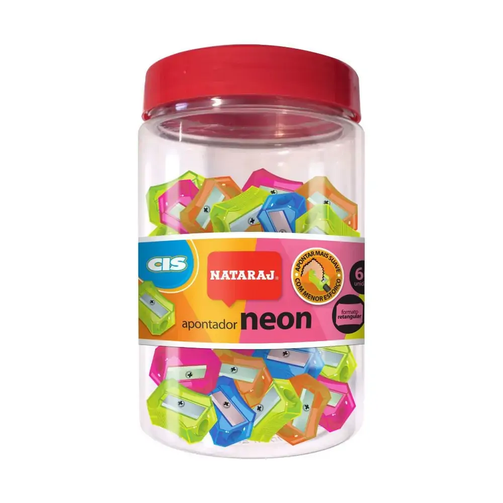 Apontador Cis Cor Neon