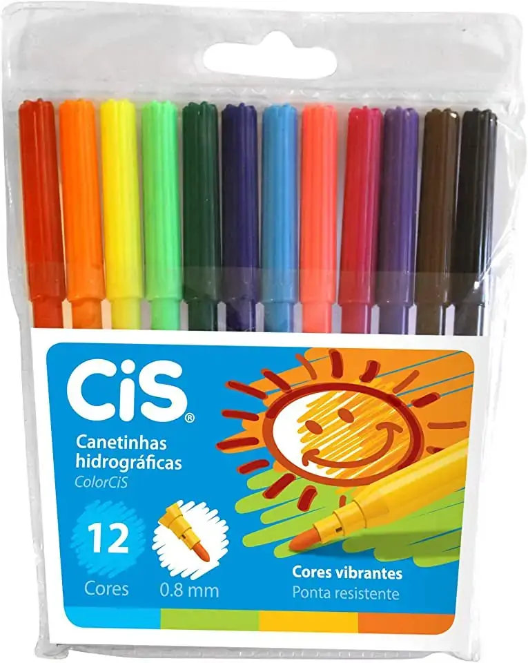 Caneta Hidro Cis Colors C/12
