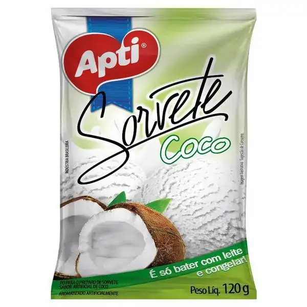 Po Sorvete Coco Apti Caixa