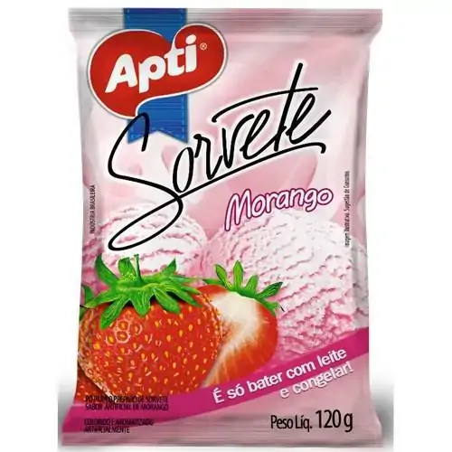 Po Sorvete Apti Morango