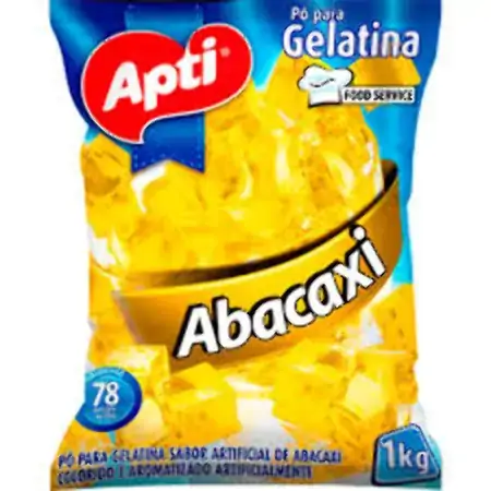 Gelatina Apti 1kg Abacaxi