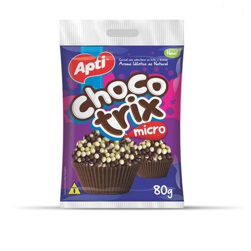 Ceral C/ Cobertura Chocotrix 80g Micro