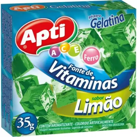 Gelat Apti Limao 36x | Gelatina Apti