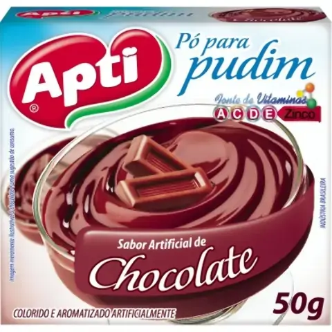 Pudim Apti Chocolate 12x
