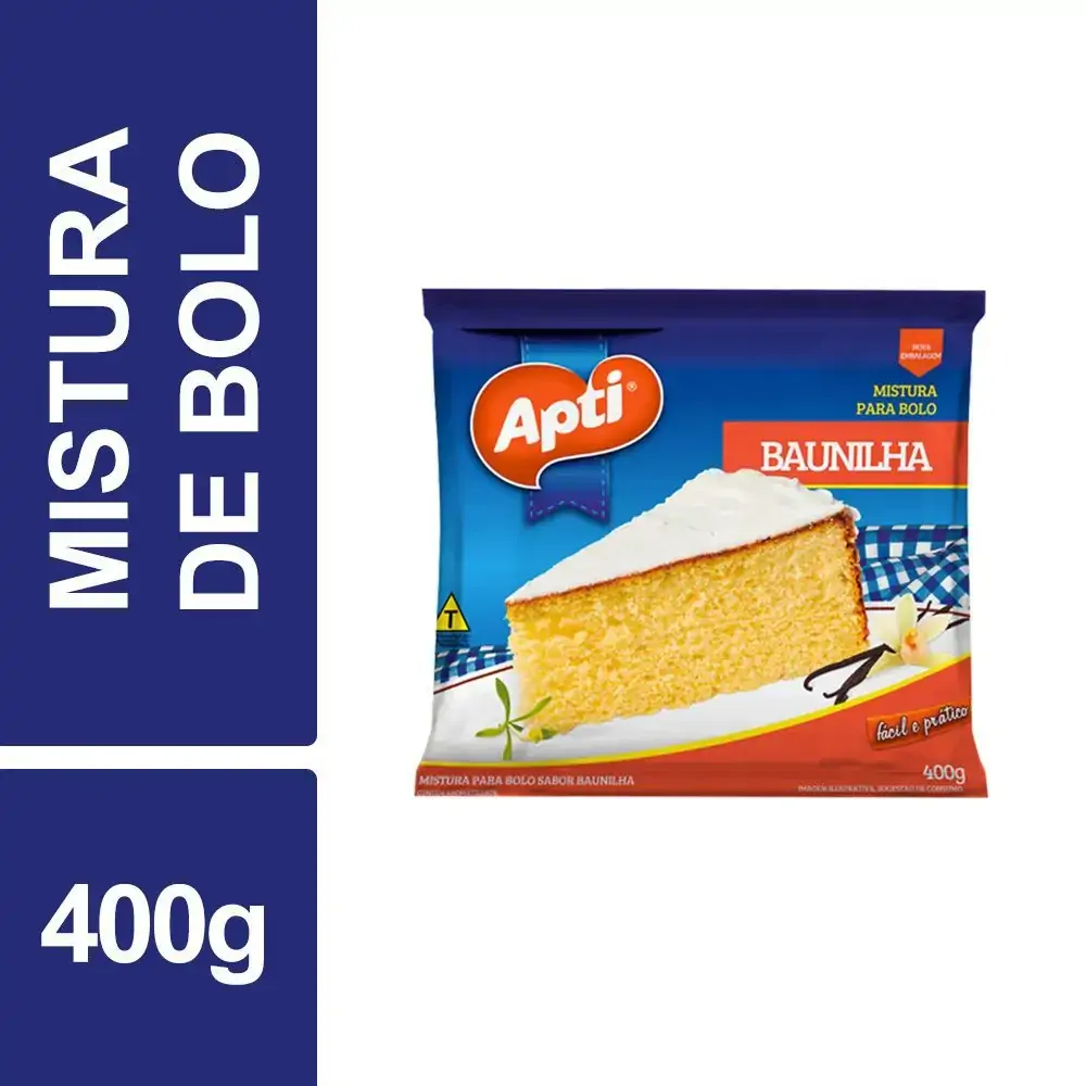 Mist Bolo Apti 400gr Sache Baunilha