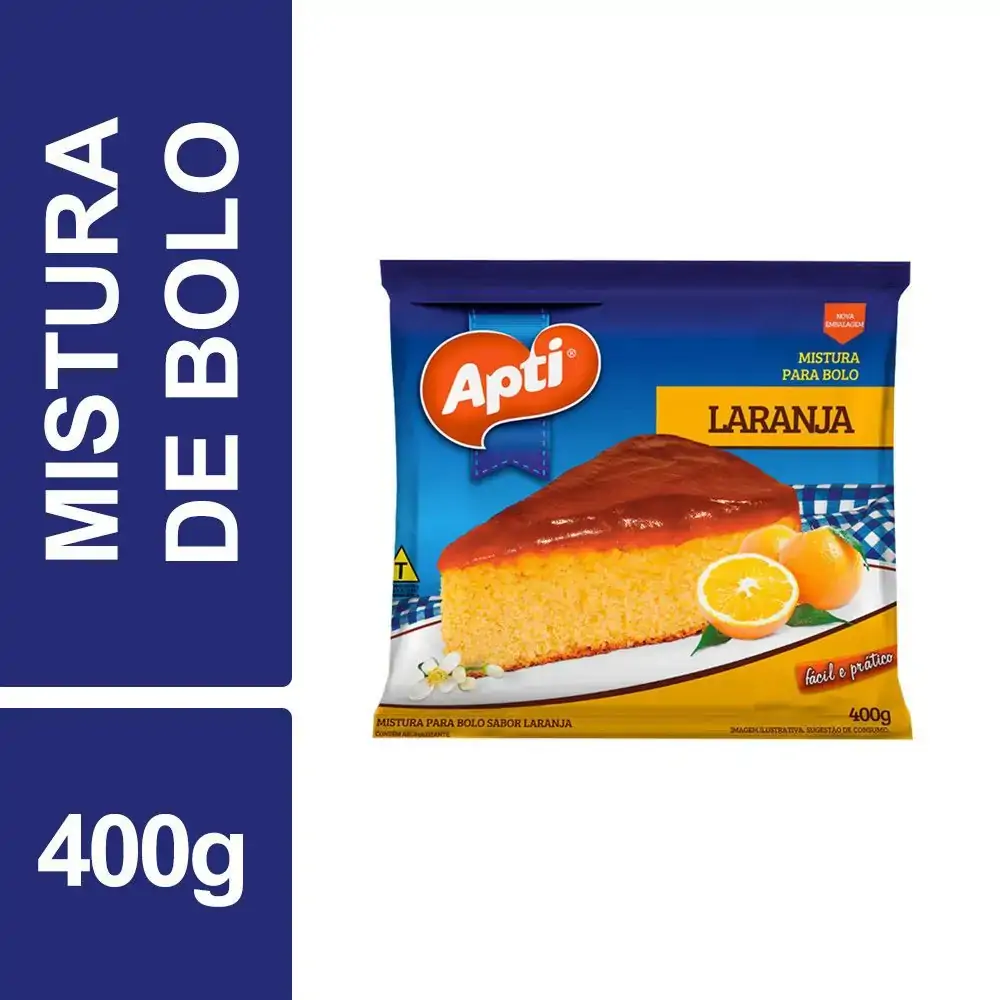 Mist Bolo Apti 400gr Pct Laranja