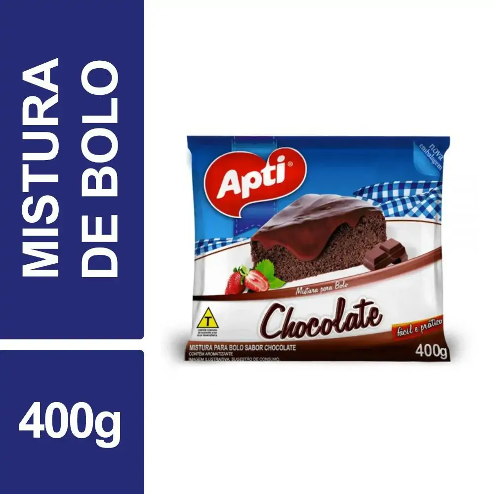 Mist Bolo Apti 400gr Sache Chocolate