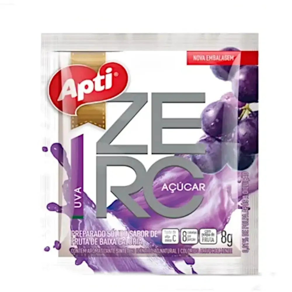 Refresco Apti Zero Uva 8g