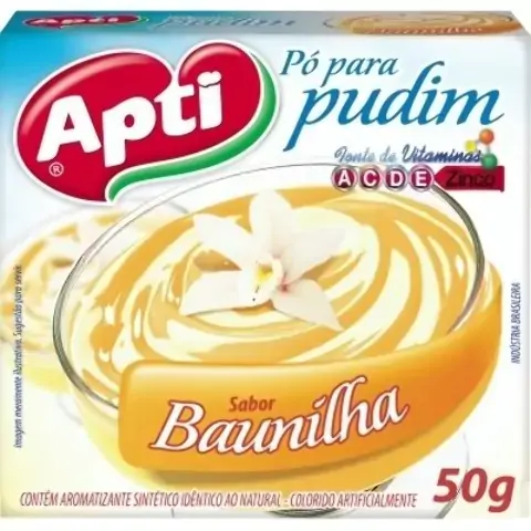 Pudim Apti Baunilha 12x