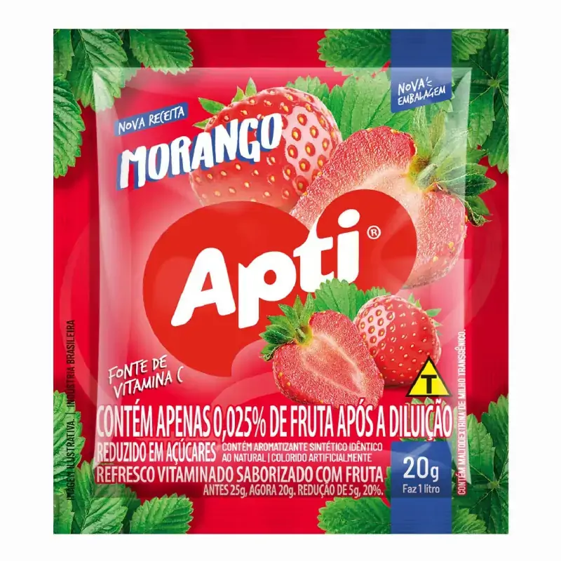 Refresco Po Morango 20g