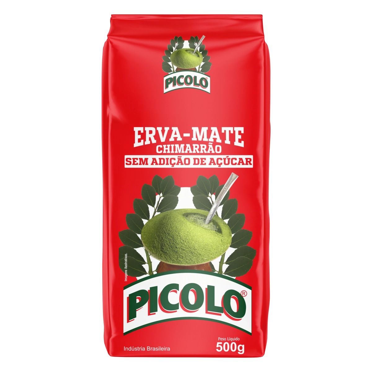 Erva Mate Chimarrão Picolo Pacote 500g