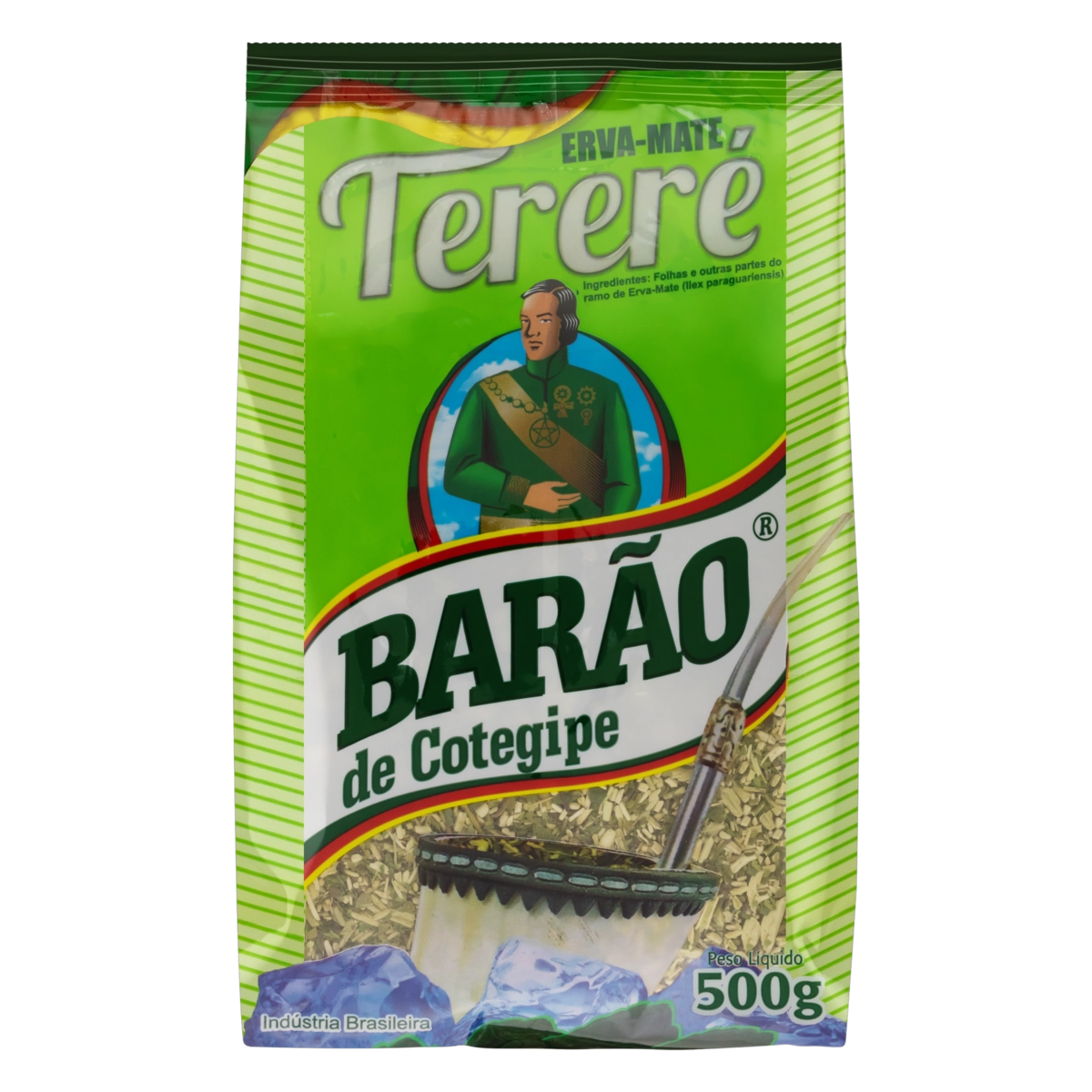 Erva Mate Tereré Barão De Cotegipe Pacote 500g