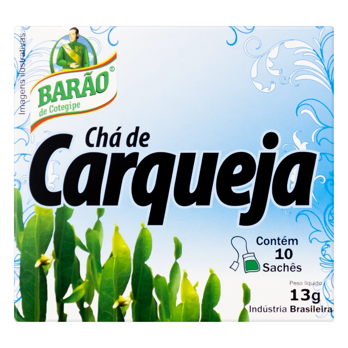 Chá Carqueja Barão De Cotegipe Caixa 13g 10 Unidades