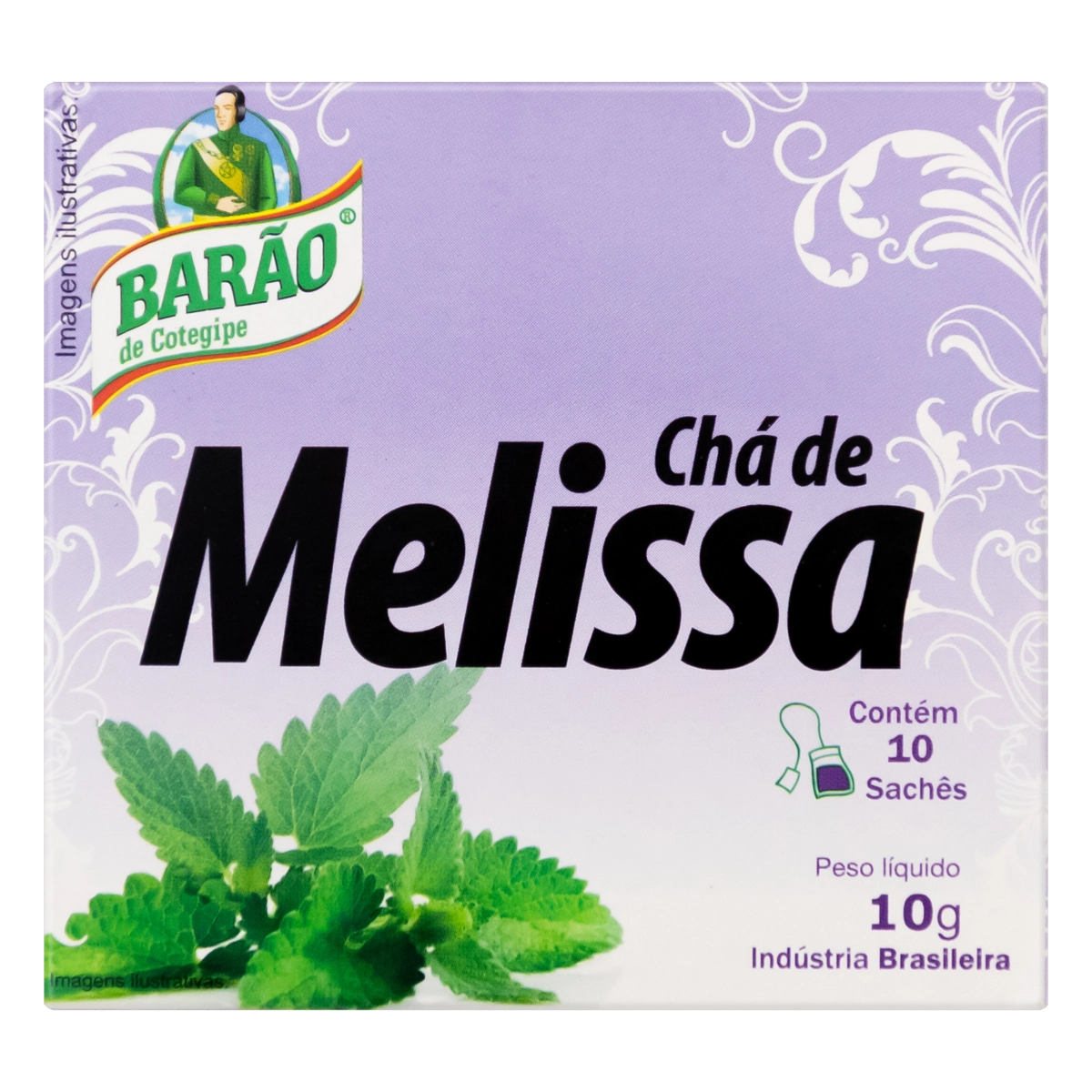 Chá Melissa Barão De Cotegipe Caixa 10g 10 Unidades