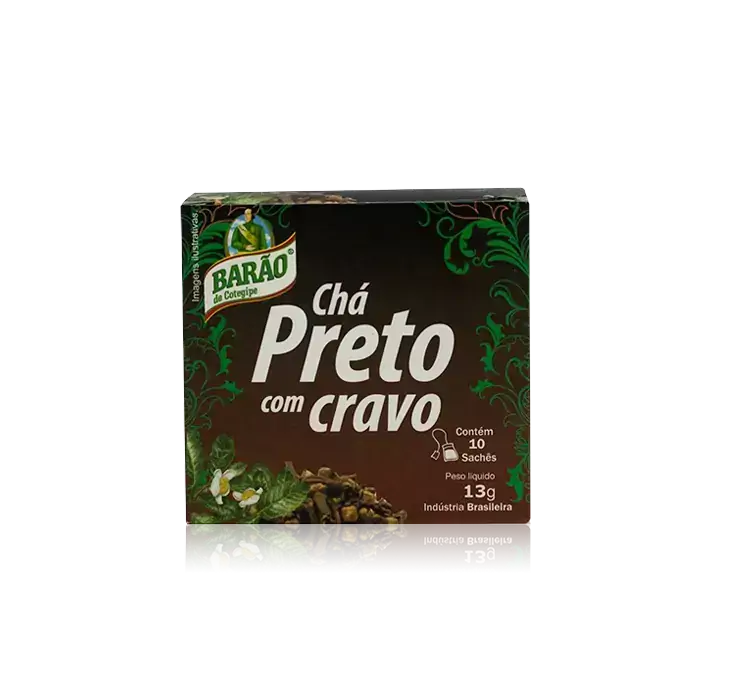 Chá Preto com Cravo Barão de Cotegipe 10 sachês