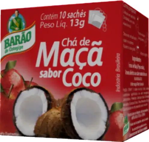 Cha Barao Maca Com Coco C/10 Saches