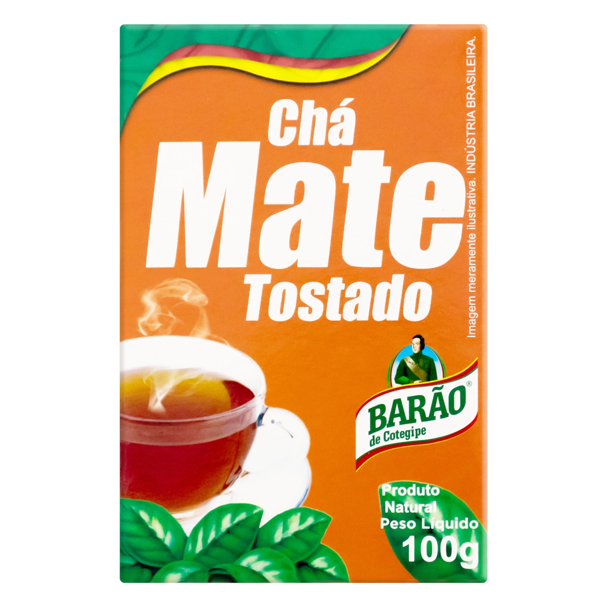 Chá Mate Tostado Barão De Cotegipe Caixa 100g