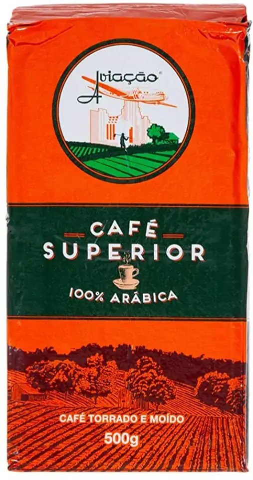 Café Torrado E Moído A Vácuo Especial Aviação Pacote 500g
