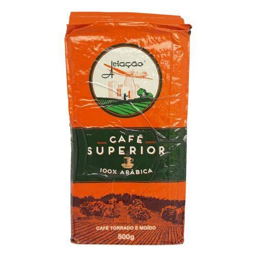 Café Torrado E Moído A Vácuo Extraforte Aviação Pacote 500g