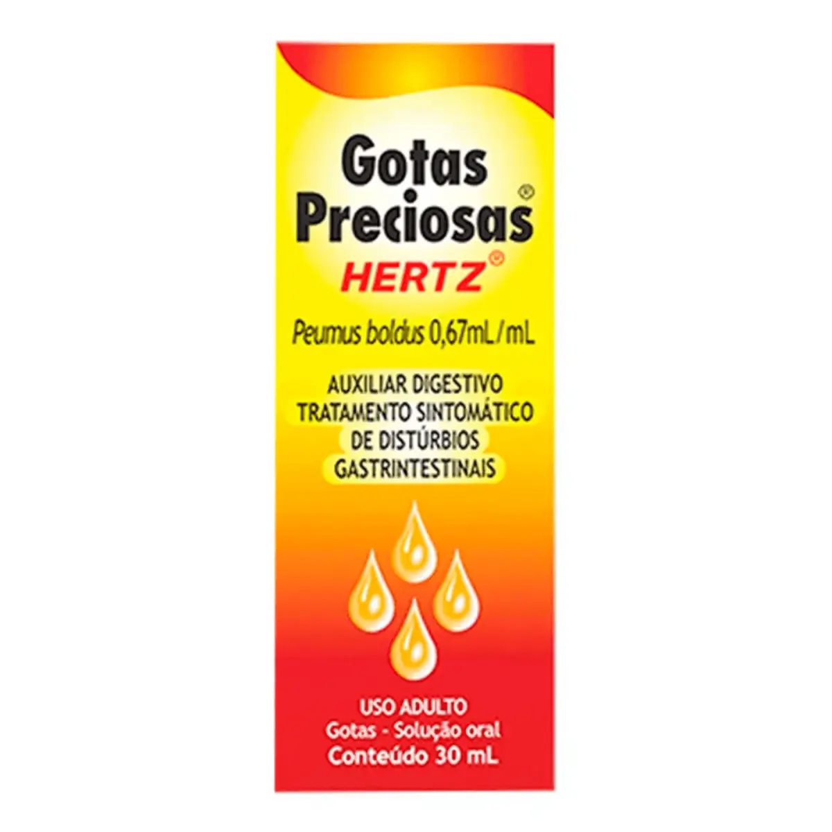 Gotas Preciosas Hertz com 30 ml