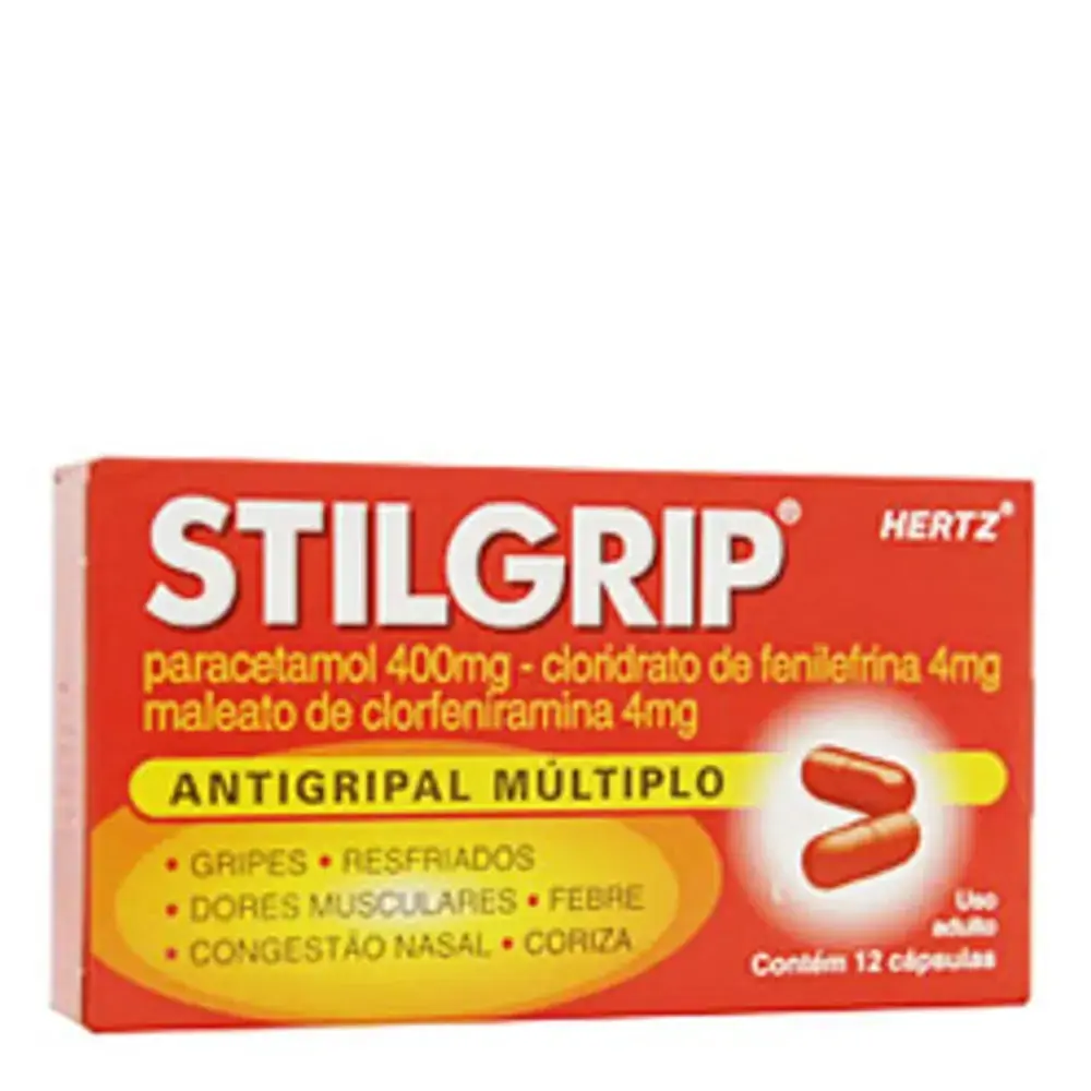 Stilgrip 400 4 4mg Caixa 12 Cap