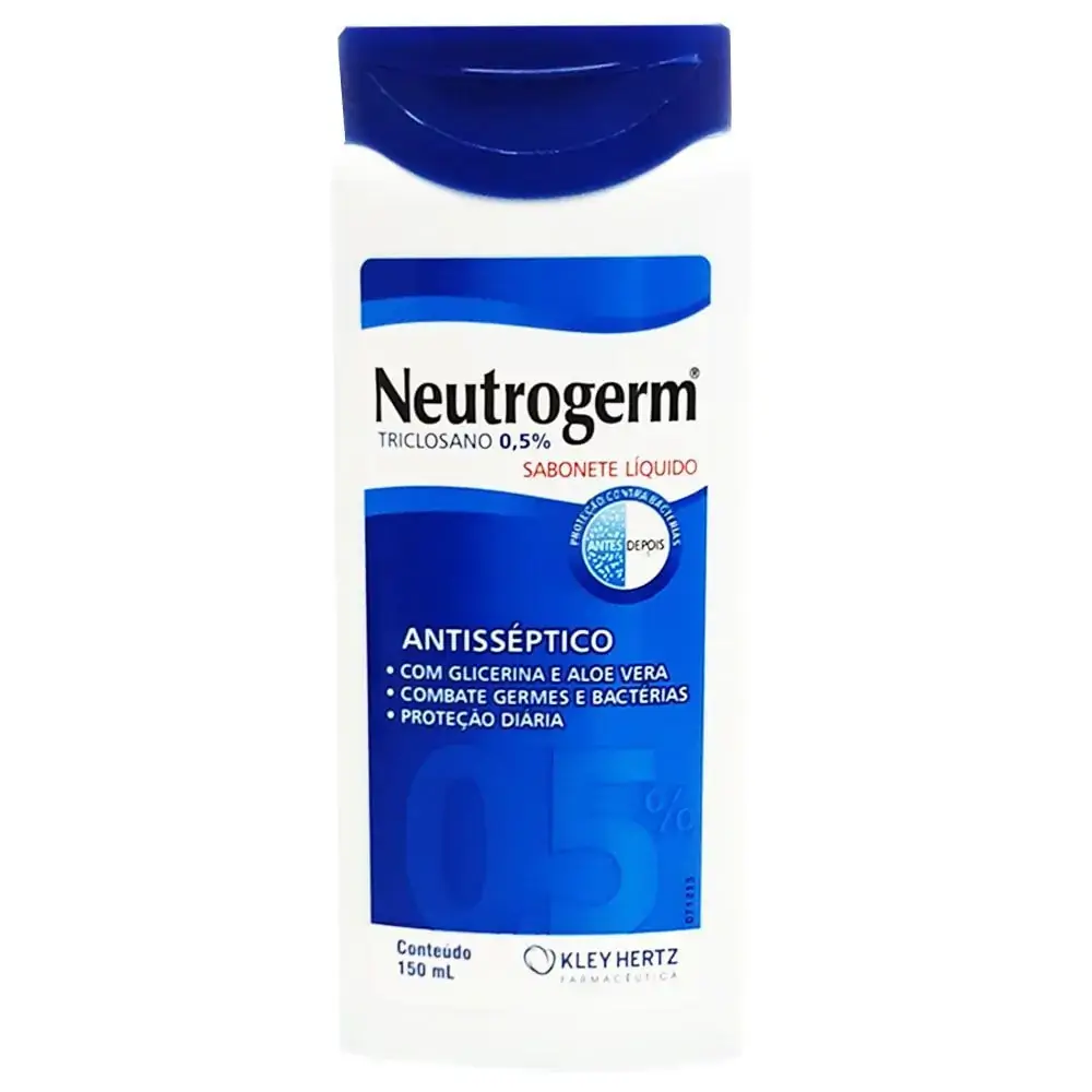 Sabonete Líquido Antisséptico Kley Hertz Neutrogerm Frasco 150ml