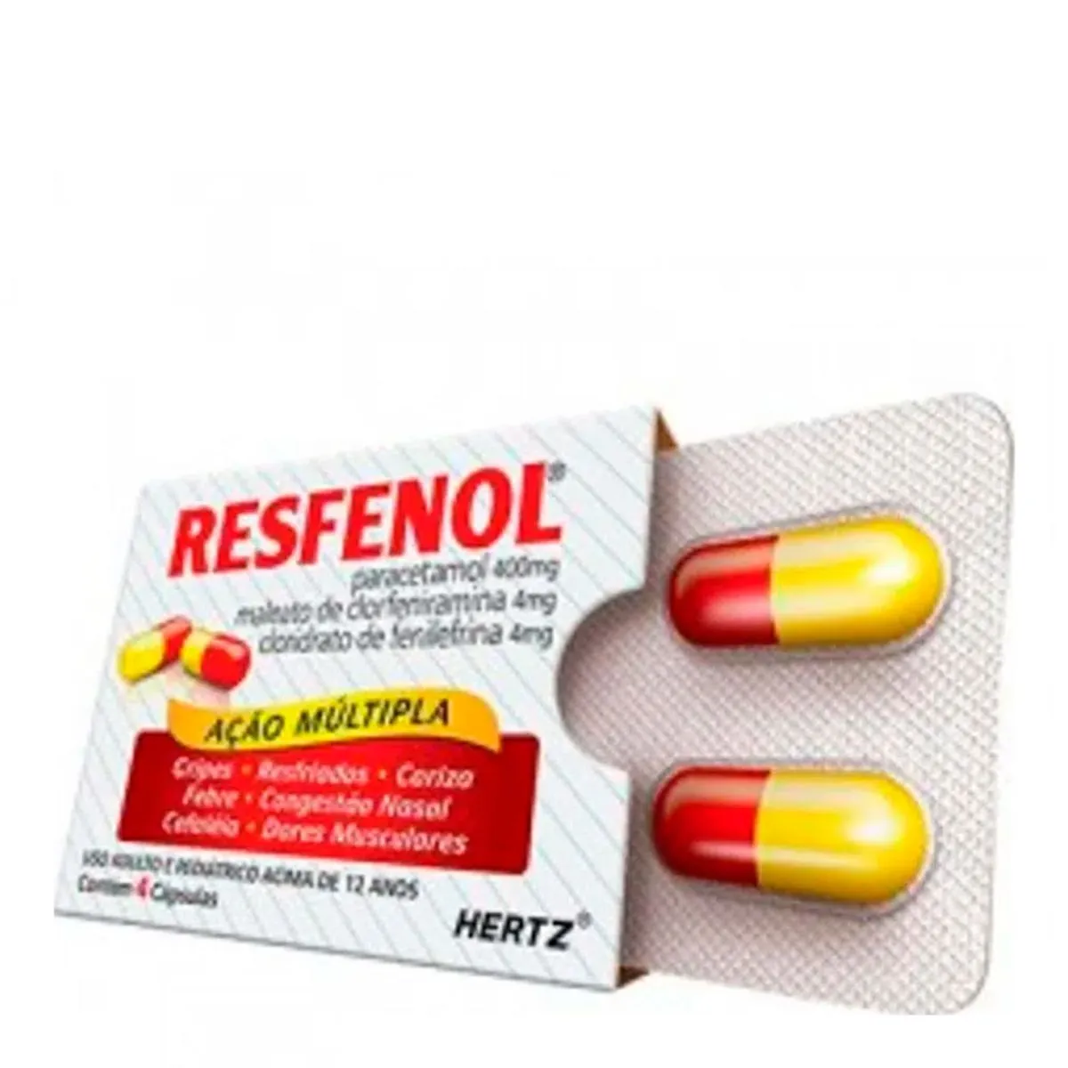 Resfenol 4 Mg 4 Mg 400 Mg 200 Cápsulas Kelyhertz