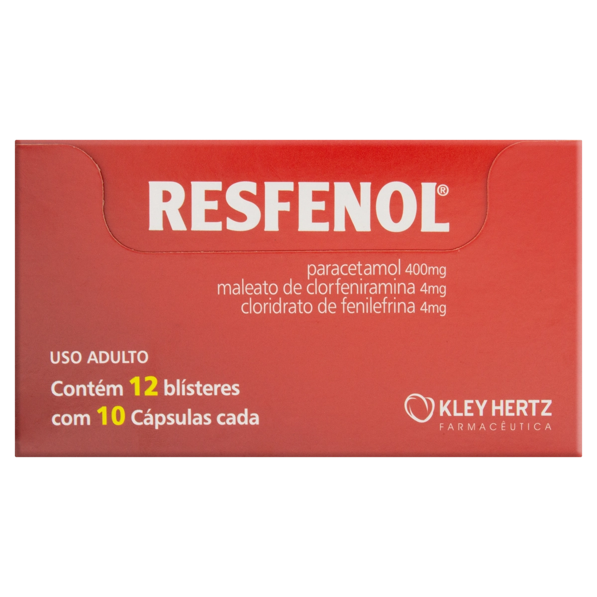 Pack Resfenol Kley Hertz Caixa 12 Blísteres