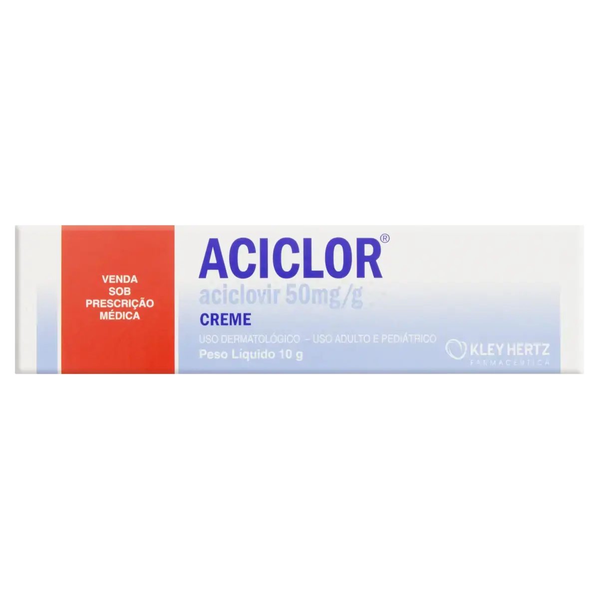 Aciclor 50mg/g Kley Hertz Caixa 10g