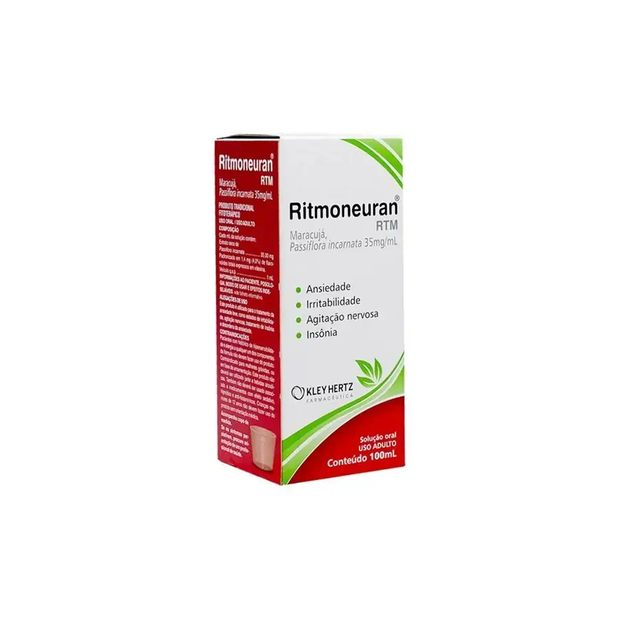 Ritmoneuran Rtm 35mg/ml Kley Hertz Caixa 100ml
