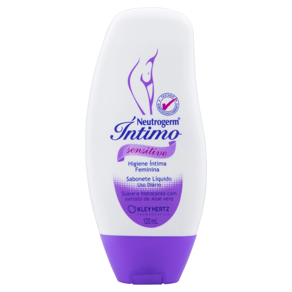 Sabonete Líquido íntimo Sensitive Kley Hertz Neutrogerm Frasco 120ml
