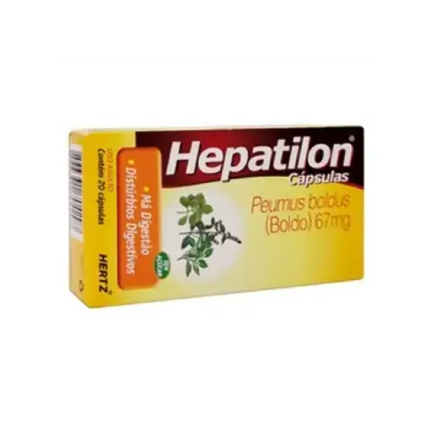 Hepatilon Caixa 20 Cap