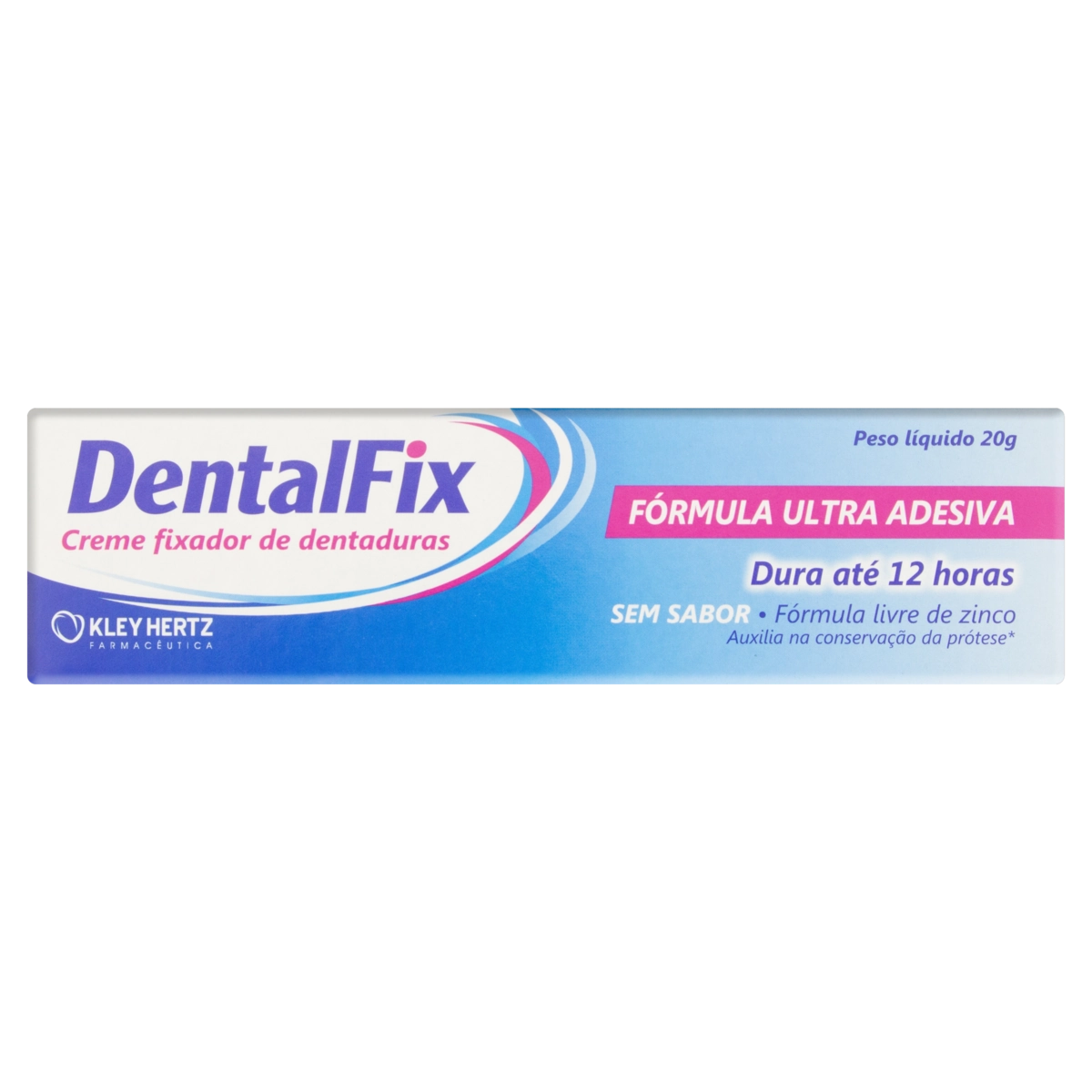 Dentalfix Creme Adesivo Sem Sabor 20gr - Kley Hertz