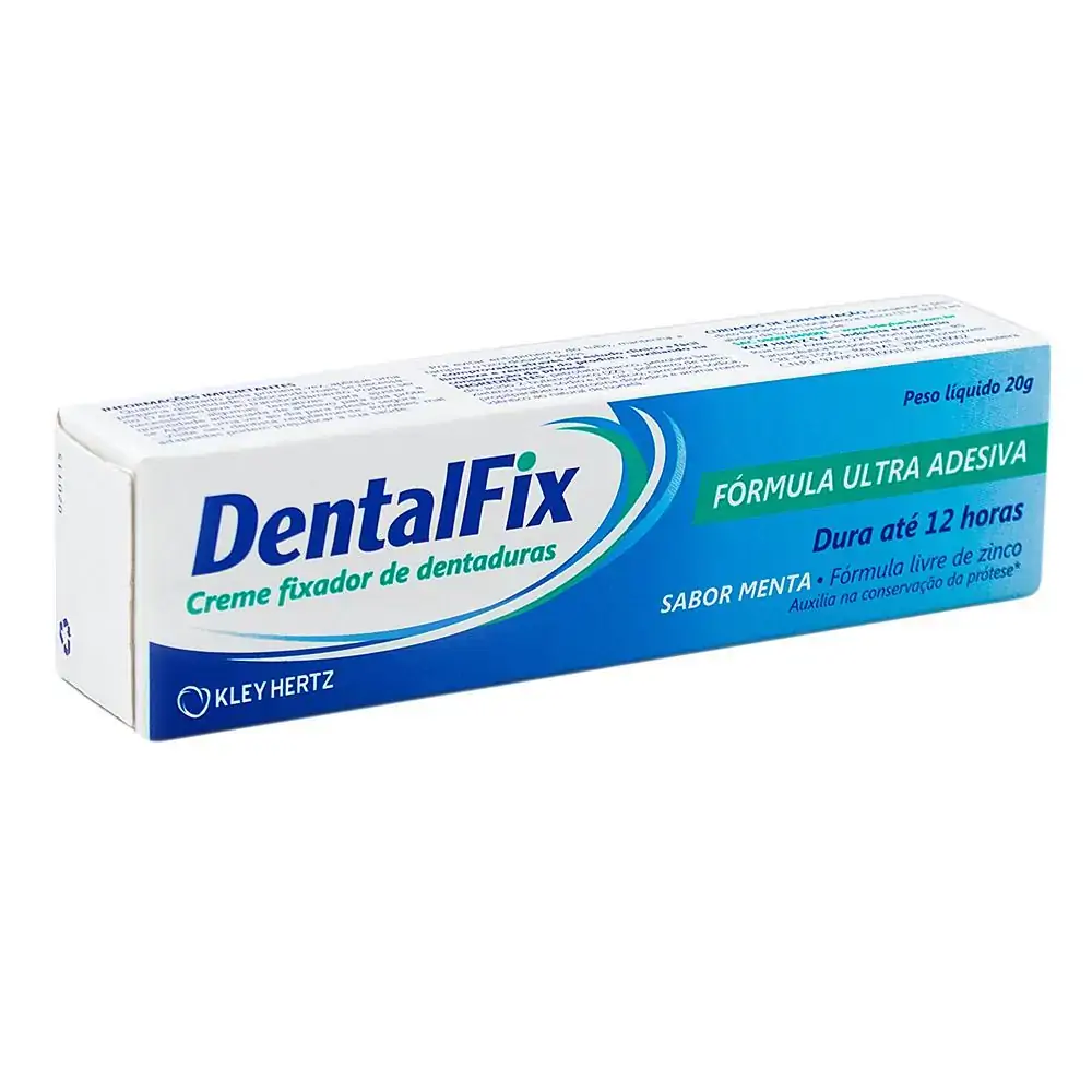 Dentalfix Creme Adesivo Sabor Menta 20g