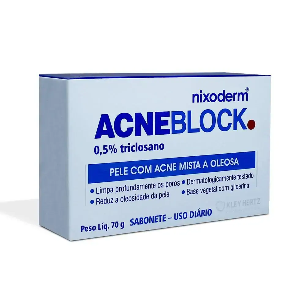 Acneblock Sabonete Pele com Acne Mista e Oleoso 70g