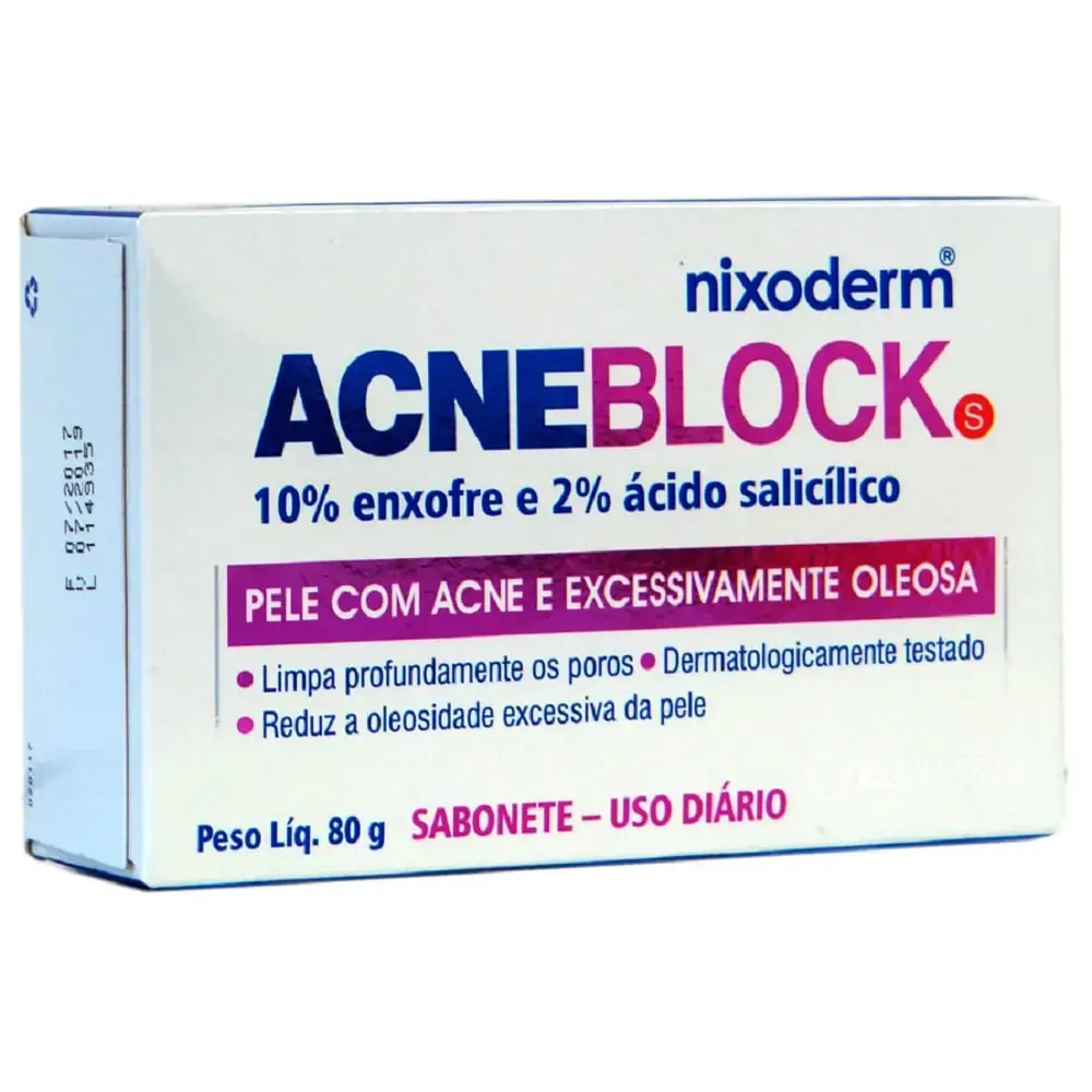 Acneblock S Sab.80gr Uso Diario