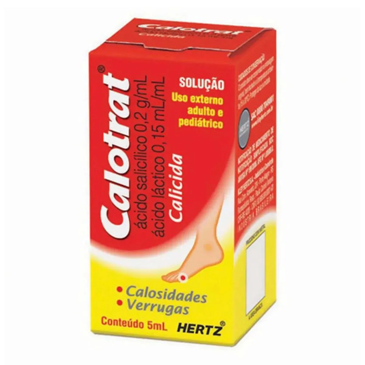 Calotrat 5ml - ácido salicílico Kley Hertz
